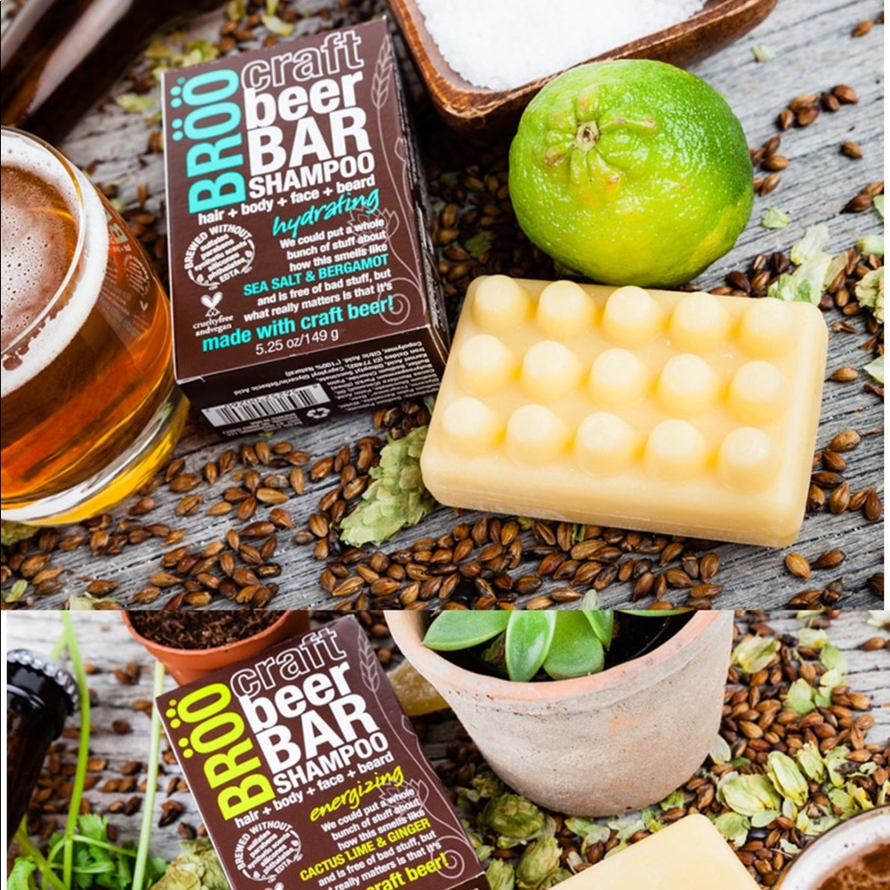 BROO BEER BAR SOAP FOR MEN...